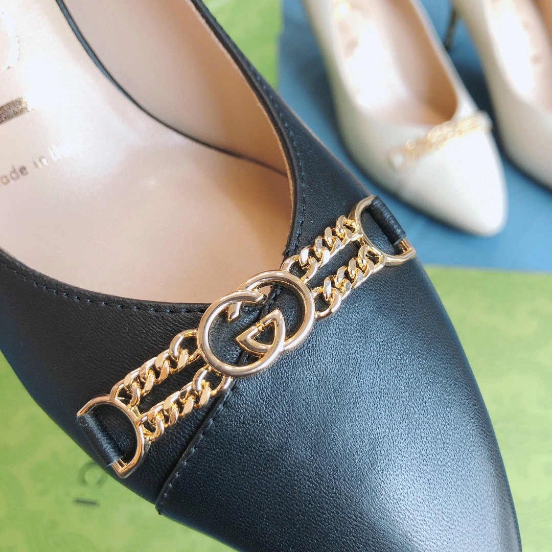 coco-- 674858 C9D00 1000 Heel height7.5cm sheepskin item:B-X00E2140L